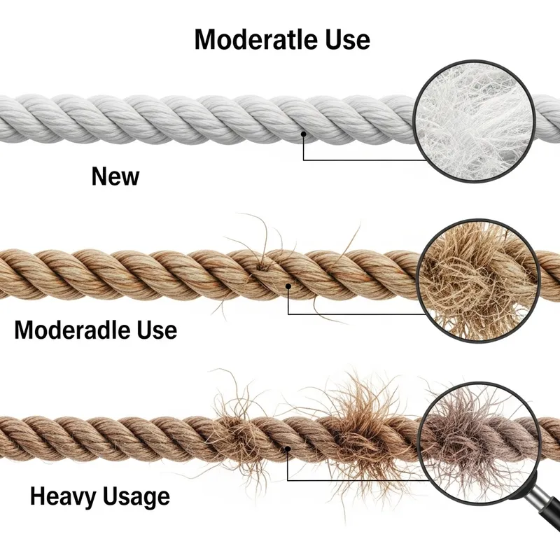 Visual Guide: Stages of Polyester Sling Rope Quality