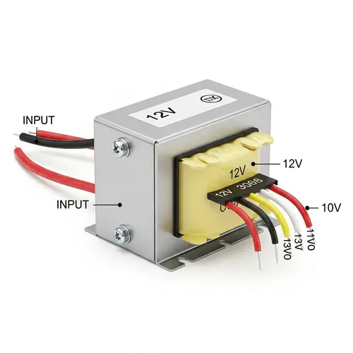 Compact 12V Transformer - Simple Design