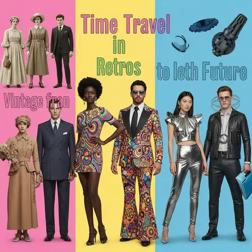 Time Travel in Fashion: Vintage to Retro to Futuristic