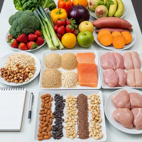 Nutrigenomics Test: Colorful Fruits, Vegetables, Whole Grains, Fish, Poultry, Nuts & Seeds