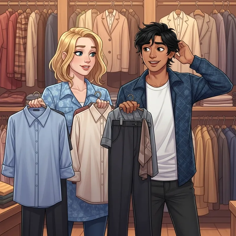 Gemma and Zach Clothes Shopping: Fun Scene Revealed Gemma and Zach Clothes Shopping: Fun Scene Revealed