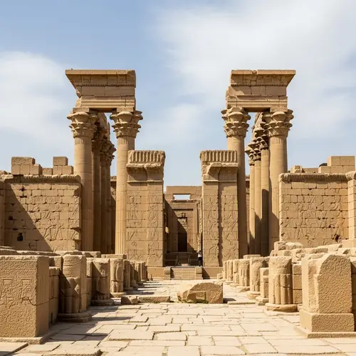Ancient Babylonian Ruins: Grand Architecture & Majestic Temples