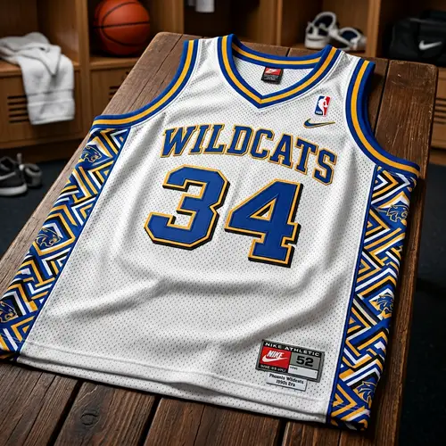 Classic Basketball Jersey Design | Home-Team White