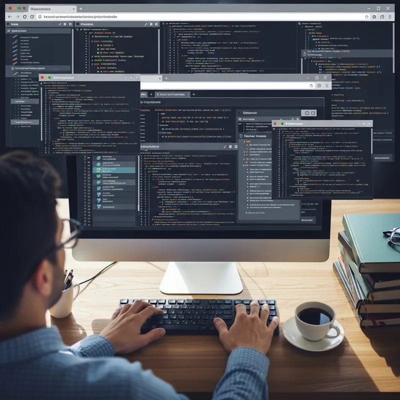 Hacker Coding Interface | Cyber Security Tools Showcase