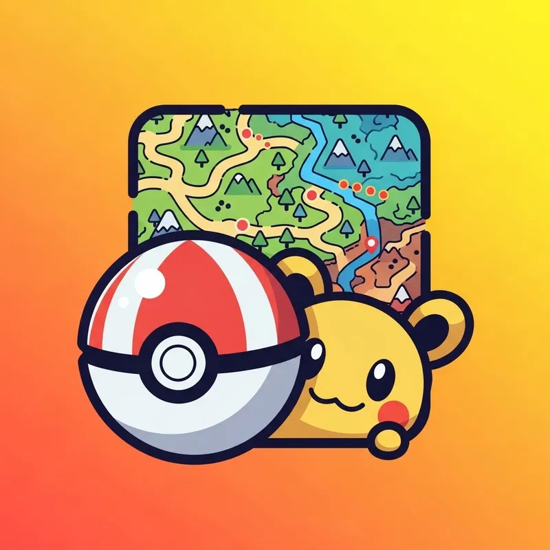 Pokemon App Logo Design | Mobile Game Pokemon App Logo Design | Mobile Game