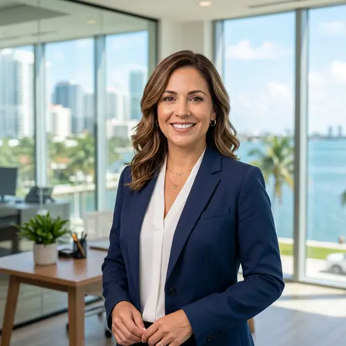 Professional Miami Real Estate Agent Headshot