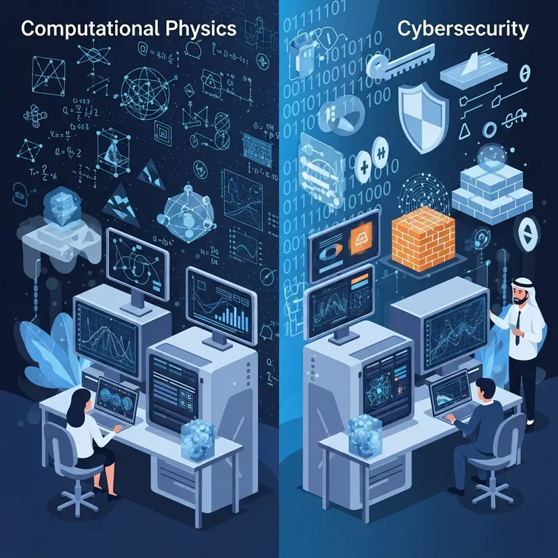 Revolutionizing Tech with Computational Physics and Cybersecurity Fusion