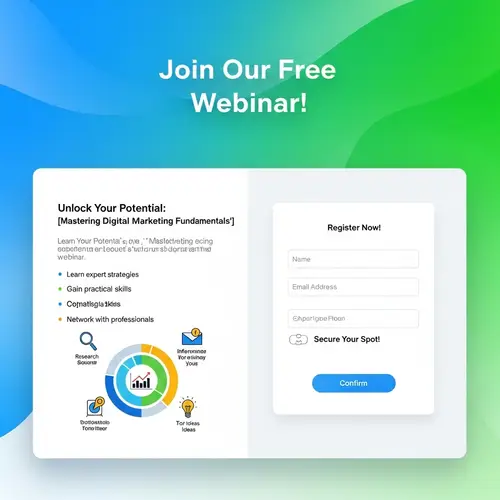 Join Our Free Webinar! Learn, Connect, Grow