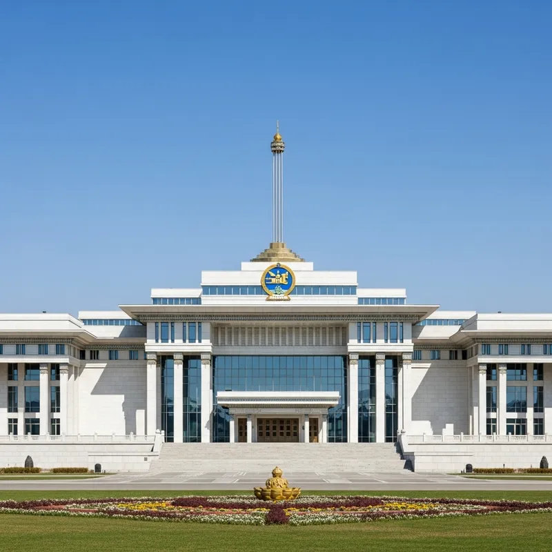 Mongolian Culture Design: Presidential Palace Inspired Marvel