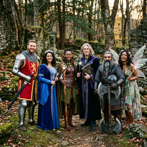 Fantasy Cosplay Group Costumes | Diverse Characters Portrayed