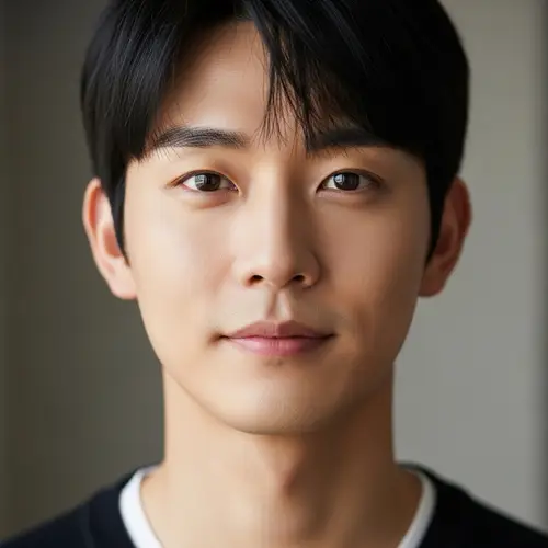 Close-up Portrait of East Asian Individual | Realistic High Resolution Photo