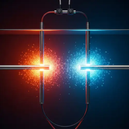 Electrostatic Experiment: Metal Rods and Ions Interactions