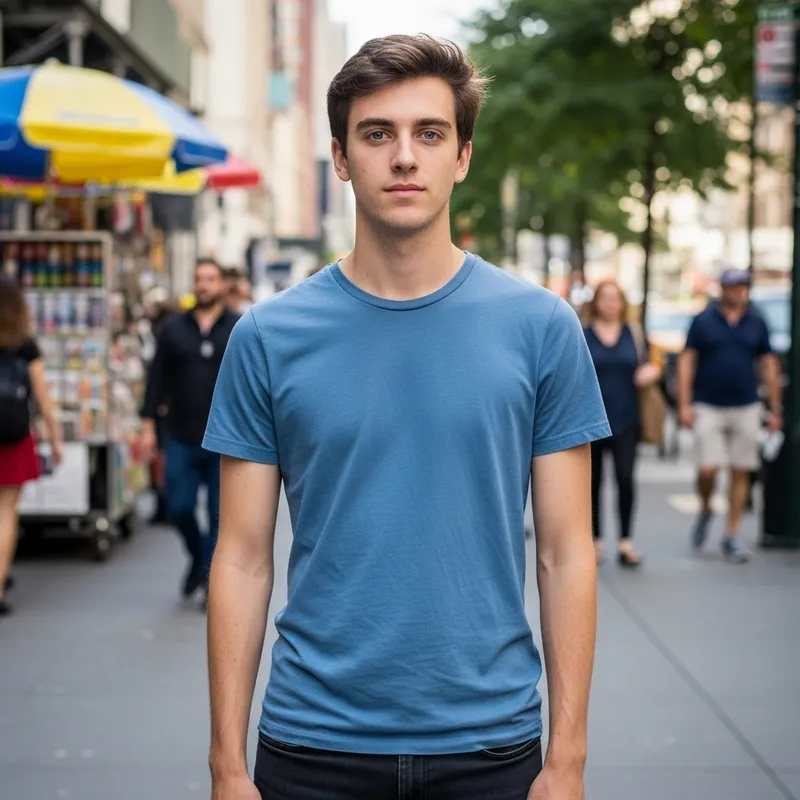 Average Noah: Neutral Expression, Casual Style & Blue Eyes Average Noah: Neutral Expression, Casual Style & Blue Eyes