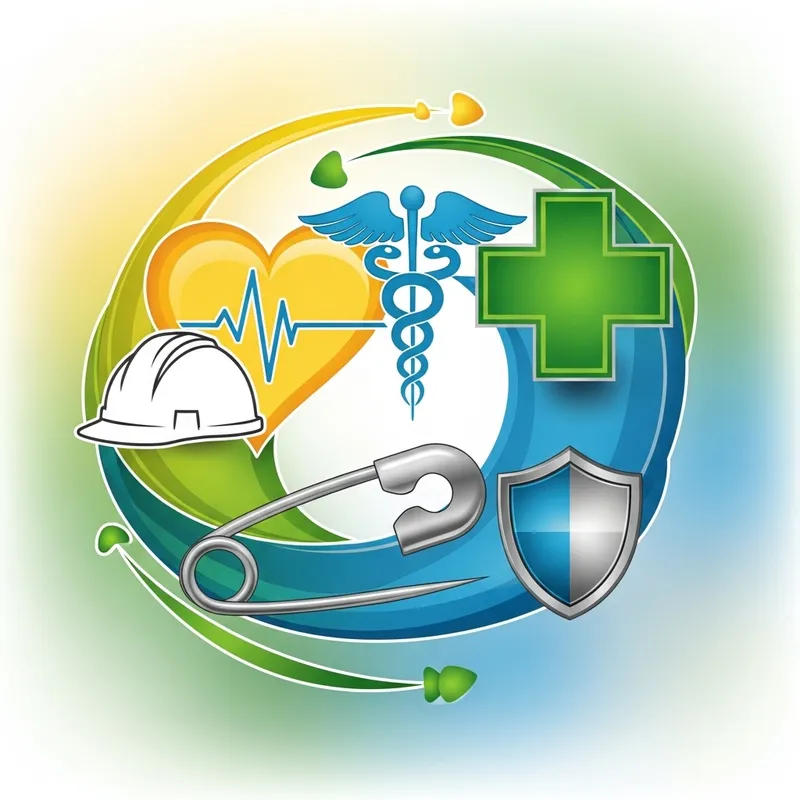 Acclaim Health & Safety Accreditation Abstract Design