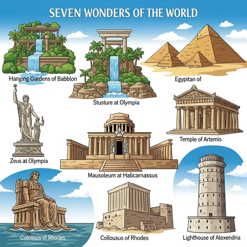 Explore the Seven Wonders of the World