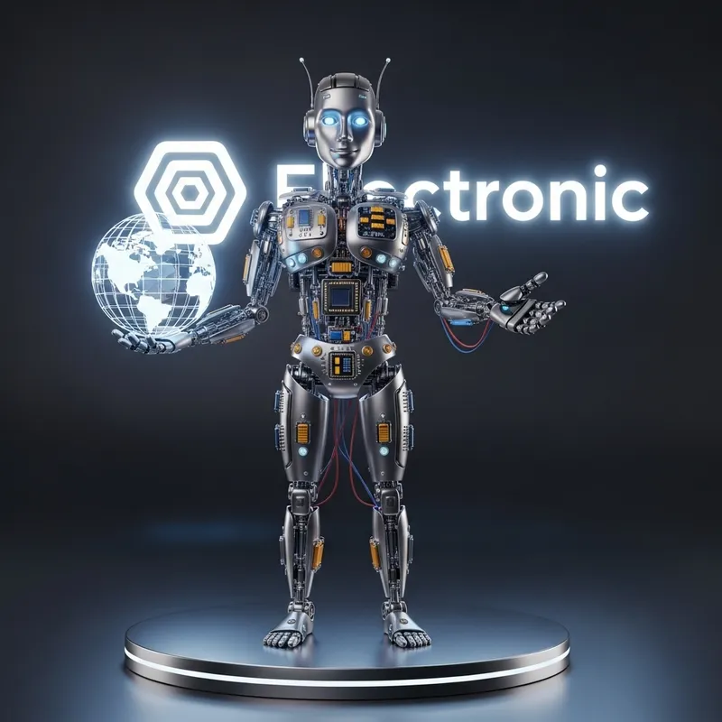Electronic Character for Website