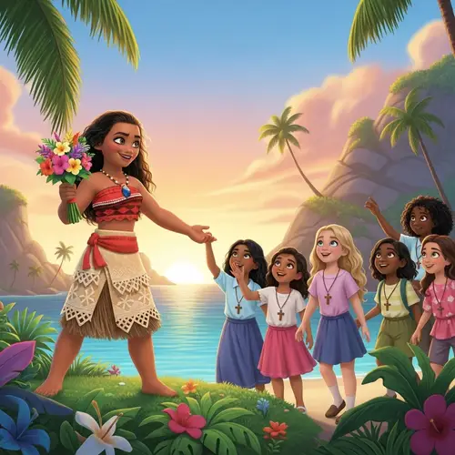 Moana Invites Catholic Girls to Tropical Island Adventure