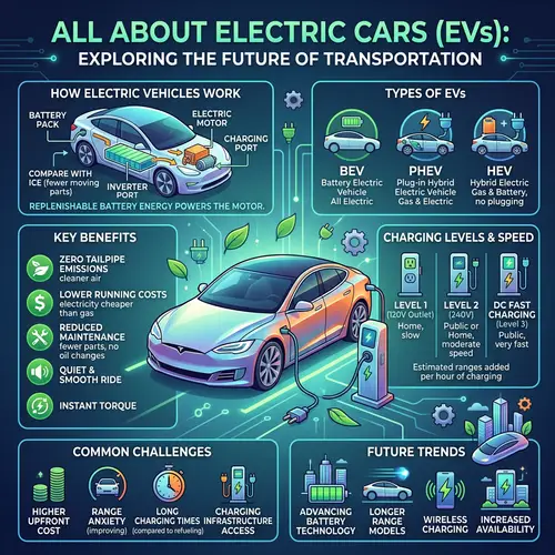 Infographic on Electric Cars: Key Insights & Benefits