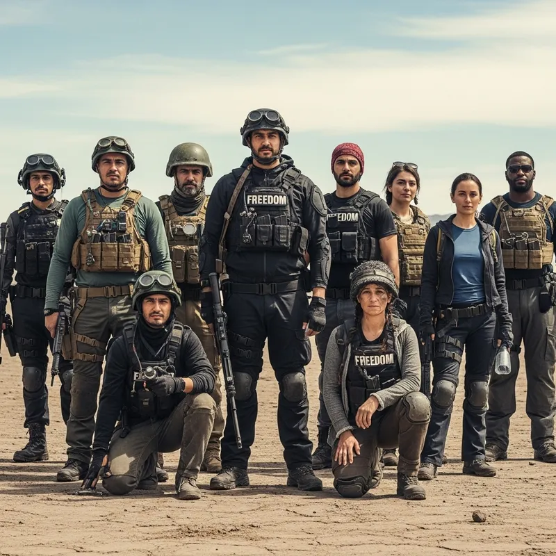 Survival Stalkers of Freedom: Diverse Post-Apocalyptic Explorers