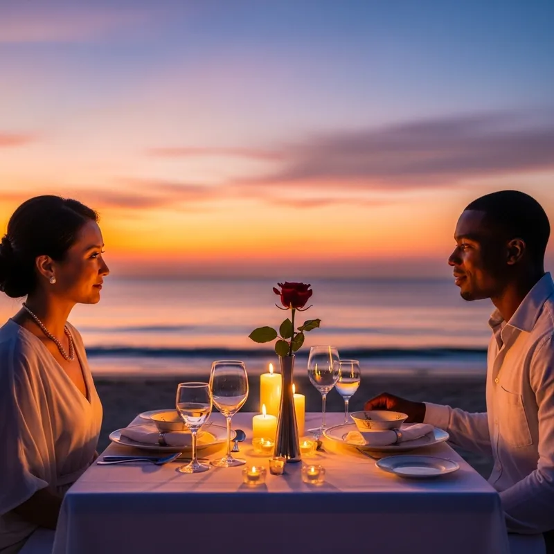 Rekindle Spark in Marriage with Sultry Style & Charm | Romantic Beach Dinner Rekindle Spark in Marriage with Sultry Style & Charm | Romantic Beach Dinner