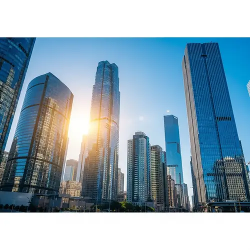 Stunning City Skyline | 4K Quality Image