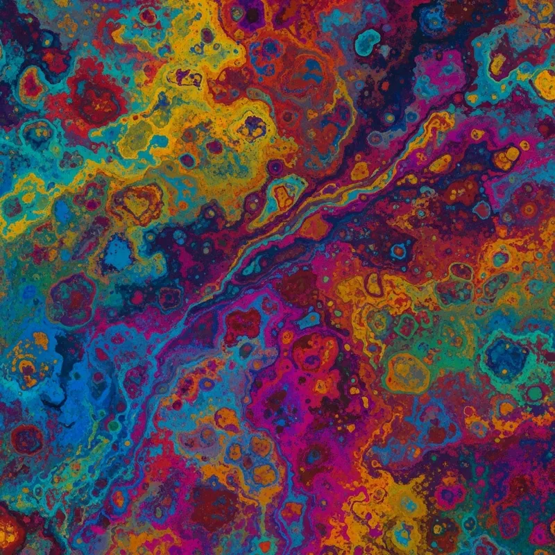 Explore Chemical Exposure: Abstract Artistic Display