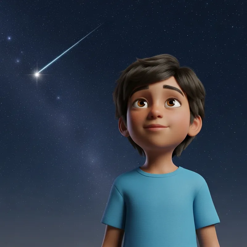 Harold's Cosmic Journey: Wish to Explore Stars and Planets