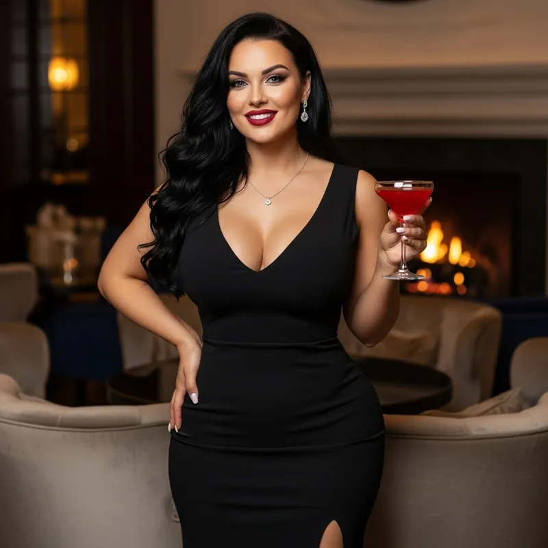 Voluptuous Woman - Embracing Her Beauty and Confidence