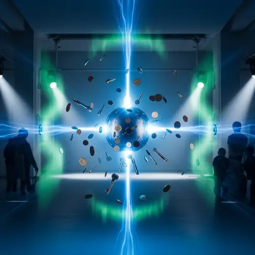 Super Magnetic Phenomenon: Blue Light & Floating Objects