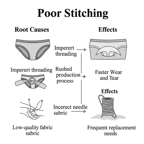 Causes and Effects of Poor Stitching in Underwear
