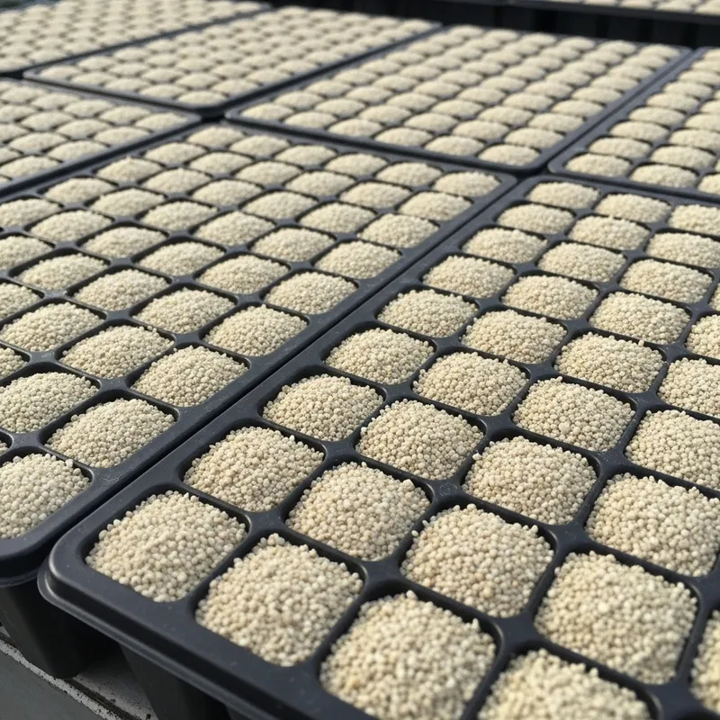 Plastic Seedling Trays: 200 Square Cells, 1.5x1.5cm, 12ml Each