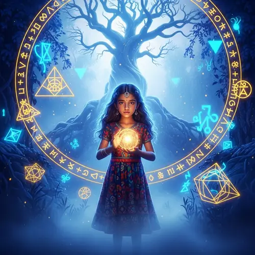 Illusion Girl: Enchanted Fog and Magic Orb