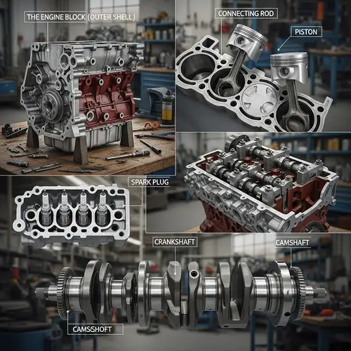 Step-by-Step Car Engine Components Explained
