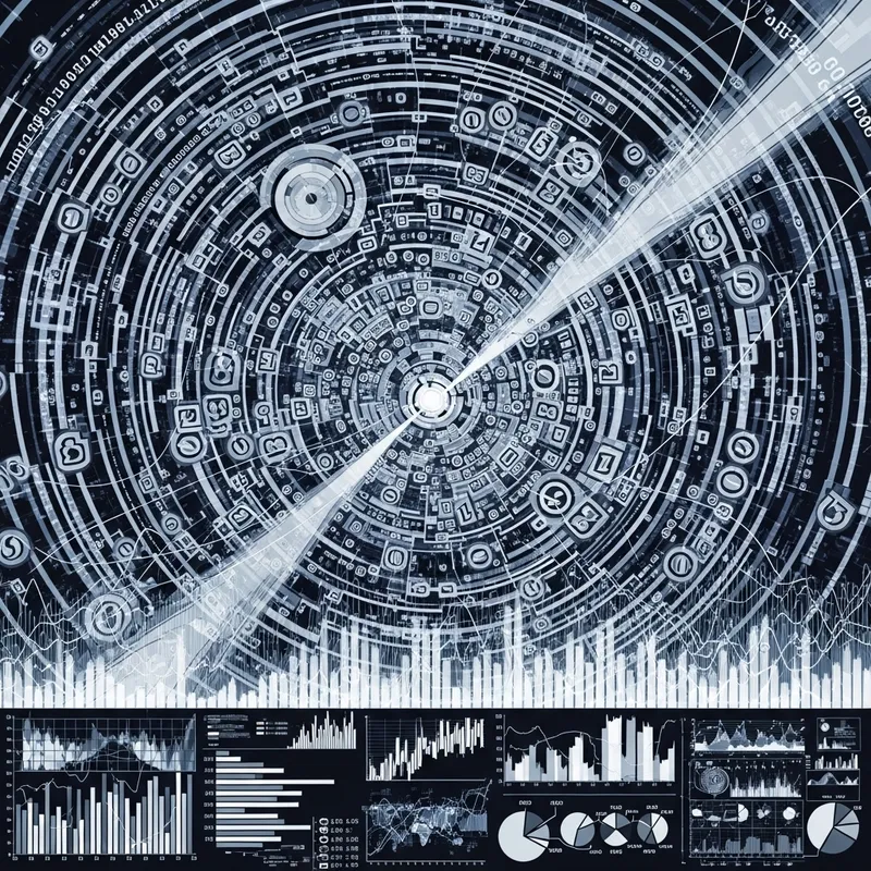 Abstract Data Analytics Artwork | Visual Complexity & Dynamism