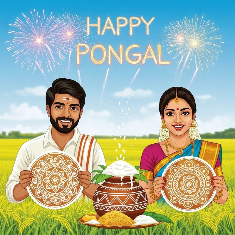 Happy Pongal Wishes and Joyous Celebration Happy Pongal Wishes and Joyous Celebration