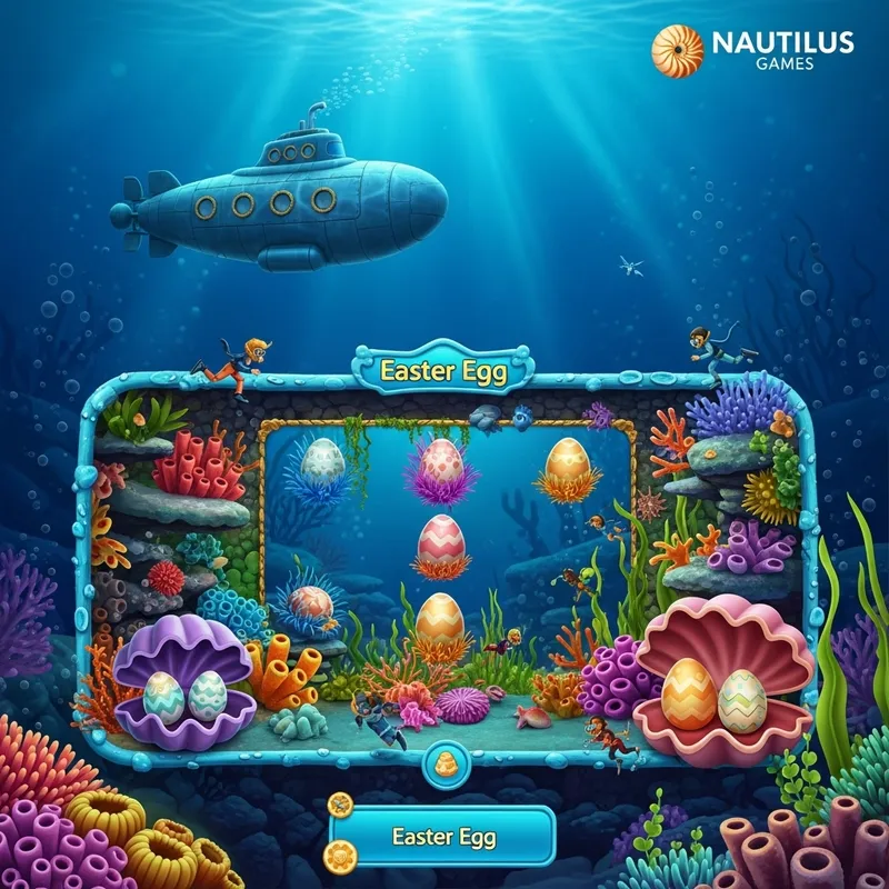Exciting Easter Egg Hunt at Nautilus Games Online Casino
