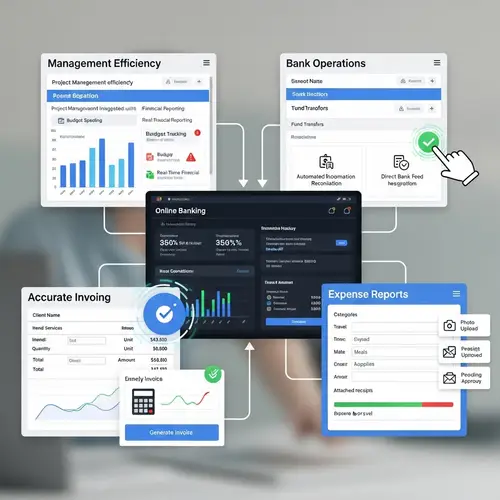 Accounting Tools for Efficient Management, Banking, Invoicing & Reporting