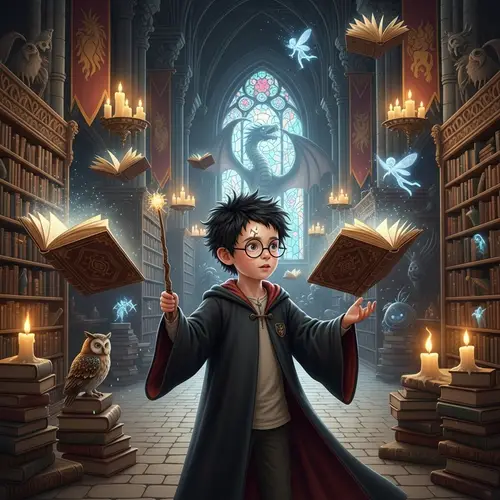 Explore the Magical World of the Boy with Round Glasses