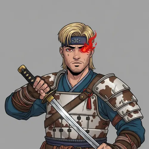 Slavic Rus' Warrior Hero: Courage and Warrior Prowess