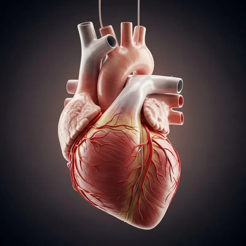 Generate a Realistic 3D Human Heart Model