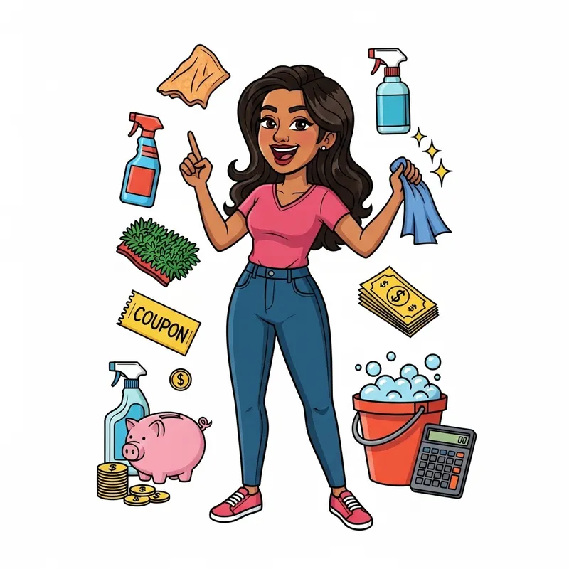 Clara - Vibrant Cleaning Expert & Budget Hack Guru