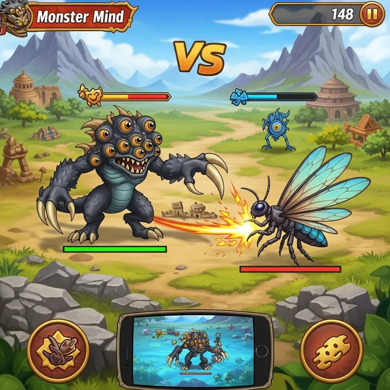 Monster Mind Creator Game: Battle Ground Mobile India