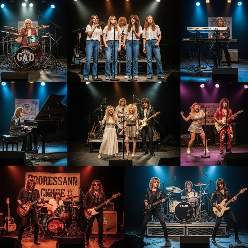 Vintage Music Festival: Bands from the 60s to 80s