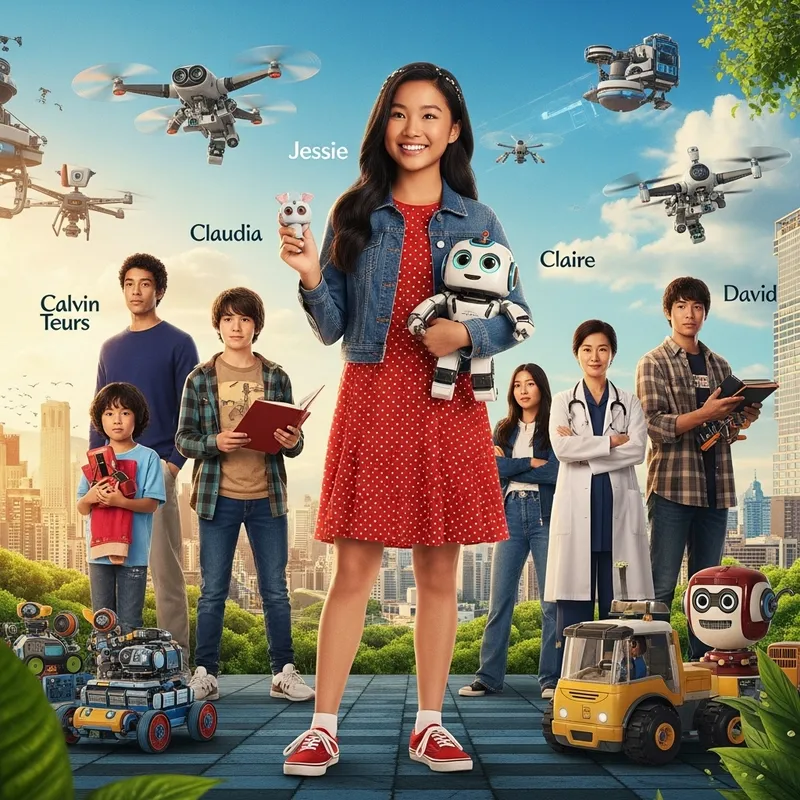 Exciting Movie Poster Design Featuring Asian Characters