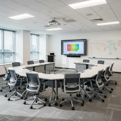 Flexible Office Training Room for 50 Participants