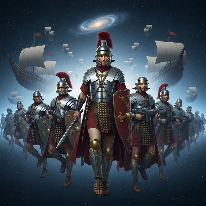 Galactic Roman Army: A Space Odyssey
