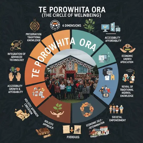 Te Porowhita Ora Healthcare & Business Model Graphic
