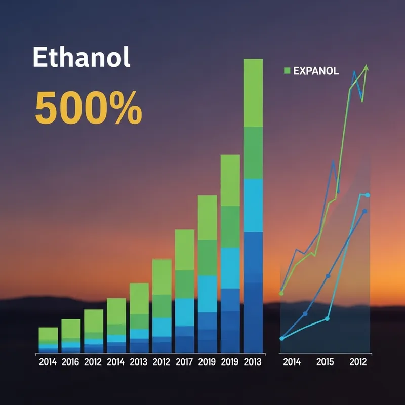 500% Growth Trends in Ethanol Industry: Visual Insights