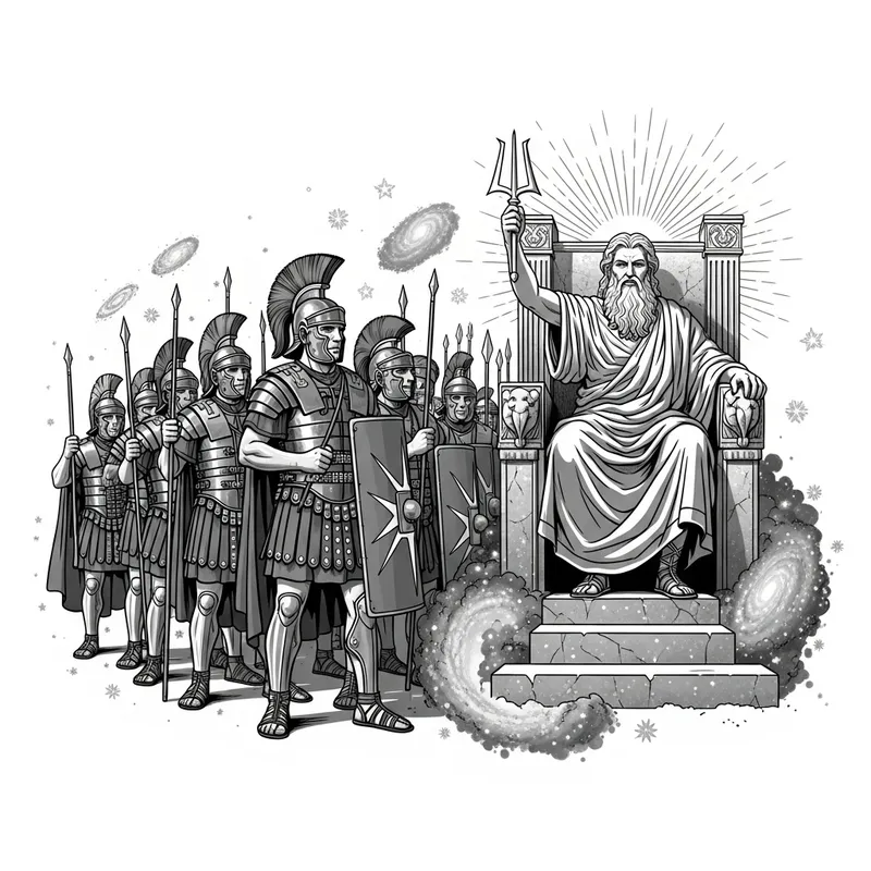 Galactic Roman Army with Zeus: Cosmic Conquerors Galactic Roman Army with Zeus: Cosmic Conquerors