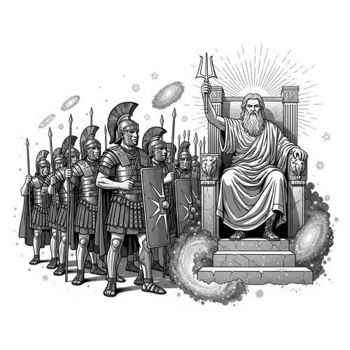 Galactic Roman Army with Zeus: Cosmic Conquerors